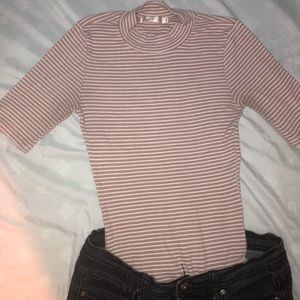Striped bodysuit